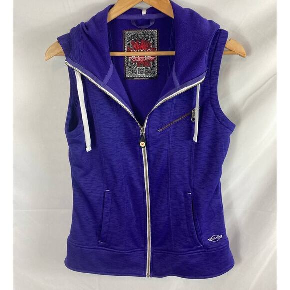 Sims snowboarding purple zip up vest size medium - Picture 1 of 4
